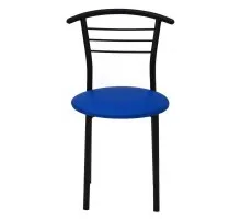 Кухонный стул Примтекс плюс 1011 black S-5132 Синий (1011 black S-5132)