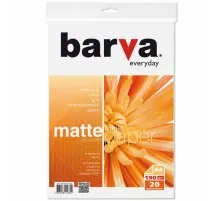 Фотопапір Barva A4 Everyday matted 190г 20с (IP-AE190-290)