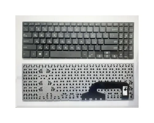 Клавиатура ноутбука ASUS X507 черн (A46134)