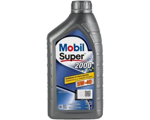 Моторное масло Mobil SUPER 2000 X3 5W40 1л (MB 5W40 2000 X3 1L)