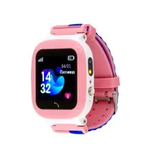 Смарт-часы Amigo GO004 Splashproof Camera+LED Pink