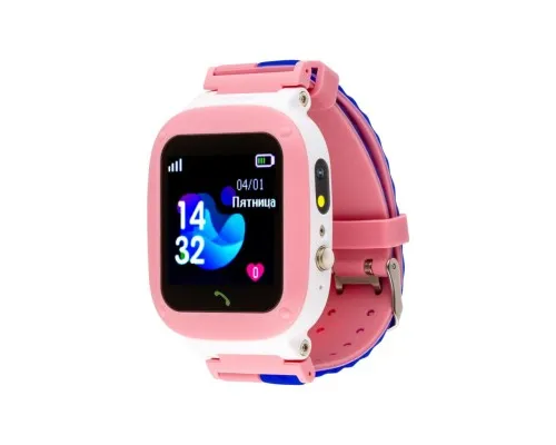 Смарт-часы Amigo GO004 Splashproof Camera+LED Pink