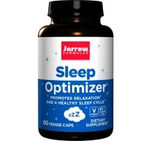 Аминокислота Jarrow Formulas Нормализация сна, Sleep Optimizer, 60 вегетарианских капсул (JRW-29049)
