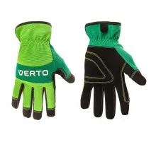 Захисні рукавички Verto робочі, шкірозамінник, р. 8 (97H120)