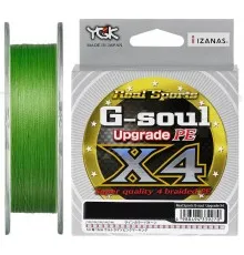 Шнур YGK G-Soul X4 Upgrade 150m 0.4/8lb Light Green (5545.00.38)