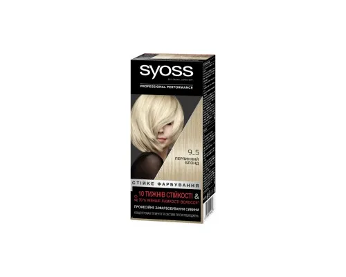 Краска для волос Syoss 9-5 Жемчужный блонд 115 мл (9000100633048)