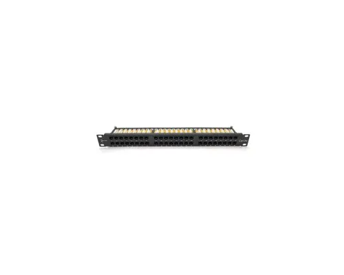 Патч-панель 19" 48xRJ-45 UTP cat. 5е, DUAL type, 1U Ritar (RT-2264-CAT.5E)