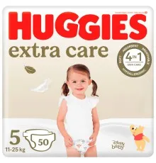 Підгузки Huggies Extra Care 5 (11-25 кг) 50 шт (5029053578132)
