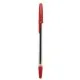 Ручка кулькова H-Tone 0,7 мм, червона, уп. 50 шт (PEN-HT-JJ20101C-R)
