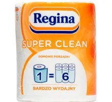 Бумажные полотенца Regina 50.6 м 220 отрывов 2 слоя 1 рулон (8004260234030)