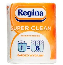 Бумажные полотенца Regina 50.6 м 220 отрывов 2 слоя 1 рулон (8004260234030)