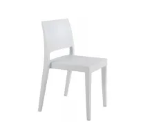 Кухонний стілець PAPATYA gyza матовий білий (2259)