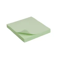 Папір для нотаток Axent 75x75мм, 100 аркушів зелений (D3314-02)