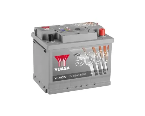 Акумулятор автомобільний Yuasa 12V 65Ah Silver High Performance Battery (YBX5027)