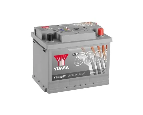 Аккумулятор автомобильный Yuasa 12V 65Ah Silver High Performance Battery (YBX5027)