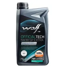 Моторное масло Wolf OFFICIALTECH 5W30 C3 SP EXTRA 1л (1049358)