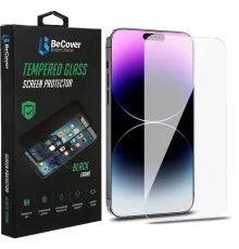 Скло захисне BeCover Apple iPhone 14 Pro Max 3D Crystal Clear Glass (708087)