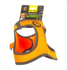 Шлей для собак GimDog Alfresco неопрен M 41-44 см оранжевая (8009632059969)