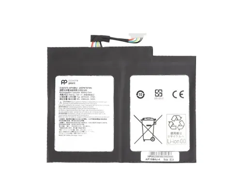 Акумулятор до ноутбука ACER Switch Alpha 12 (AP16B4J) 7.6V 4490mAh PowerPlant (NB410637)