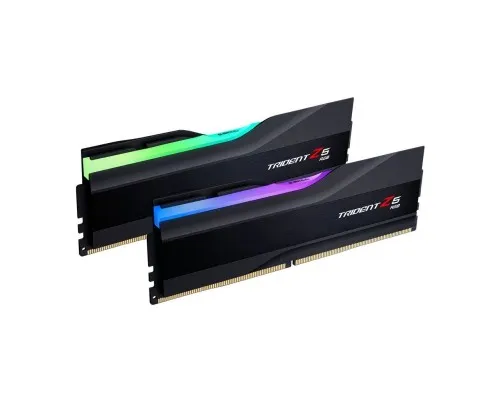 Модуль памяті для компютера DDR5 32GB (2x16GB) 6800 Trident Z5 RGB Black G.Skill (F5-6800J3445G16GX2-TZ5RK)