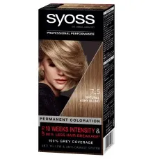 Краска для волос Syoss 7-5 Пепельный русый 115 мл (9000101629033)