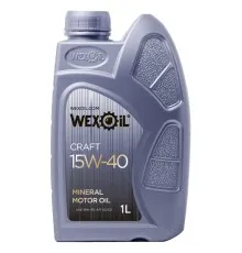 Моторна олива WEXOIL Craft 15w40 1л (WEXOIL_62565)