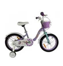 Дитячий велосипед RoyalBaby Chipmunk Darling 18", Official UA, фіолетовий (CM18-6-purple)