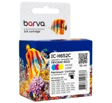 Картридж Barva HP 652 color/F6V24AE, 10 мл (IC-H652C)