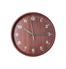 Настенные часы Optima Promo Natural деревянный, темный (O52081-43)