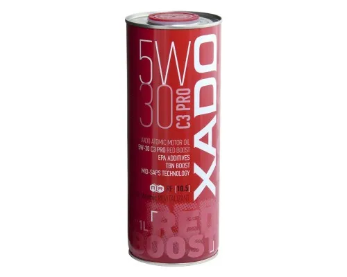 Моторна олива Xado 5W-30 C3 Pro  Red Boost     ( ж/б 1 л ) (XA 26168)