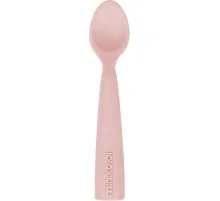 Набір дитячого посуду MinikOiOi Scooper - Pinky Pink ложка силіконова (101140002)