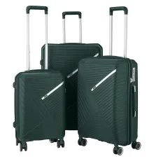 Набір валіз 2E Sigma (L+M+S) смарагд (2E-SPPS-SET3-EG)