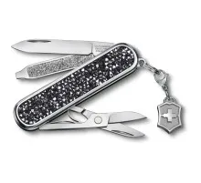 Нож Victorinox Classic SD Brilliant Crystal + брелок-лого (0.6221.35)