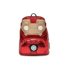 Рюкзак шкільний Loungefly POP Marvel - Iron Man Light-Up Mini Backpack (MVBK0161)