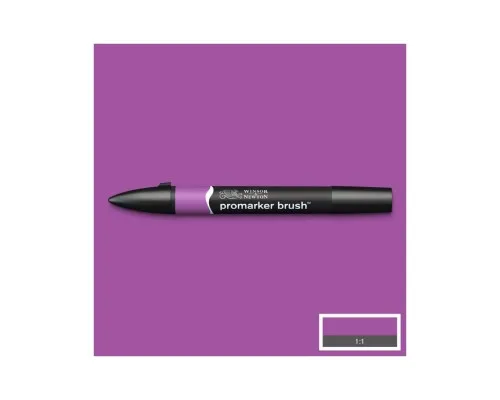 Маркер Winsor&Newton двосторонній Brushmarker, (V546) Пурпурний (884955042939)