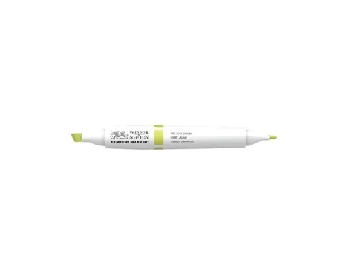 Маркер Winsor&Newton двосторонній Pigment marker (073) Жовто-зелений (884955040331)