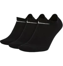 Шкарпетки Nike U NK EVERYDAY LTWT NS 3PR SX7678-010 34-38 3 пари Чорні (888407239199)