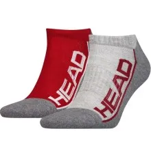 Шкарпетки Head Performance Sneaker 2 пари 791018001-070 Червоний/Сірий 35-38 (8718824742755)