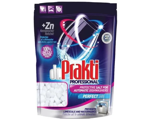 Соль для посудомоечных машин Dr. Prakti В мини-таблетках 1.5 кг (5900308777763)