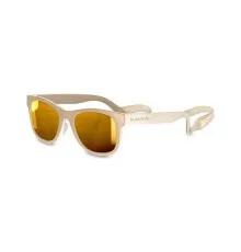 Детские солнцезащитные очки Suavinex с лентой, полукруглая форма, 24-36 месяцев, бежевые (308542)