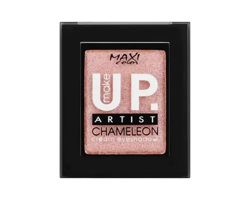 Тіні для повік Maxi Color Make Up Artist Chameleon Cream Eyeshadow 01 - Золота троянда (4823097119426)