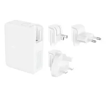 Зарядное устройство Belkin 140W 3хUSB-С GAN PD PPS USB-A White (WCH014BTWH)