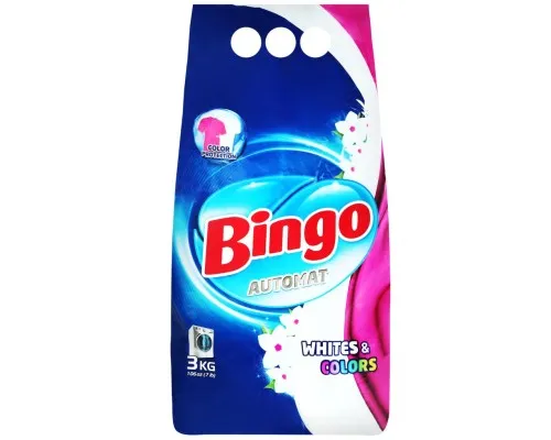 Стиральный порошок Bingo Whites & Colors 3 кг (8690536920686)