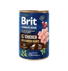 Влажный корм для собак Brit Premium by Nature с курицей (8595602561780)