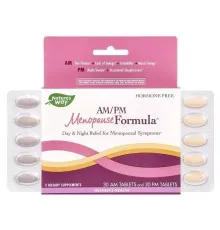 Вітамін Nature's Way Жіноче здоров'я при менопаузі, день/ніч, AM/PM Menopause Formul (EMT-07206)