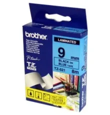 Стрічка для принтера етикеток Brother TZE521