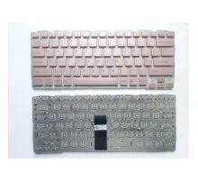 Клавіатура ноутбука Sony E14 Series розовая с красной каемкой/без рамки подсветка UA (A43618)