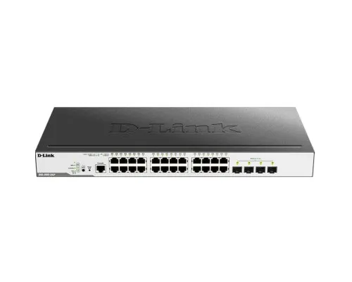 Комутатор мережевий D-Link DGS-3000-28LP