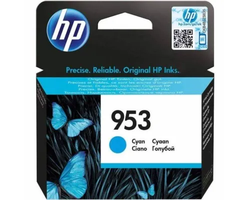 Картридж HP DJ No.953 Officejet Pro 8210/8710/8720/8725/8730 Cyan, 700с (F6U12AE)
