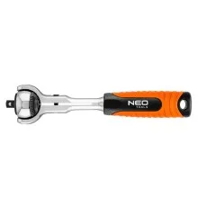 Тріскачка Neo Tools трещеточний 1/4 ", 360 °, 72 зубця (08-540)